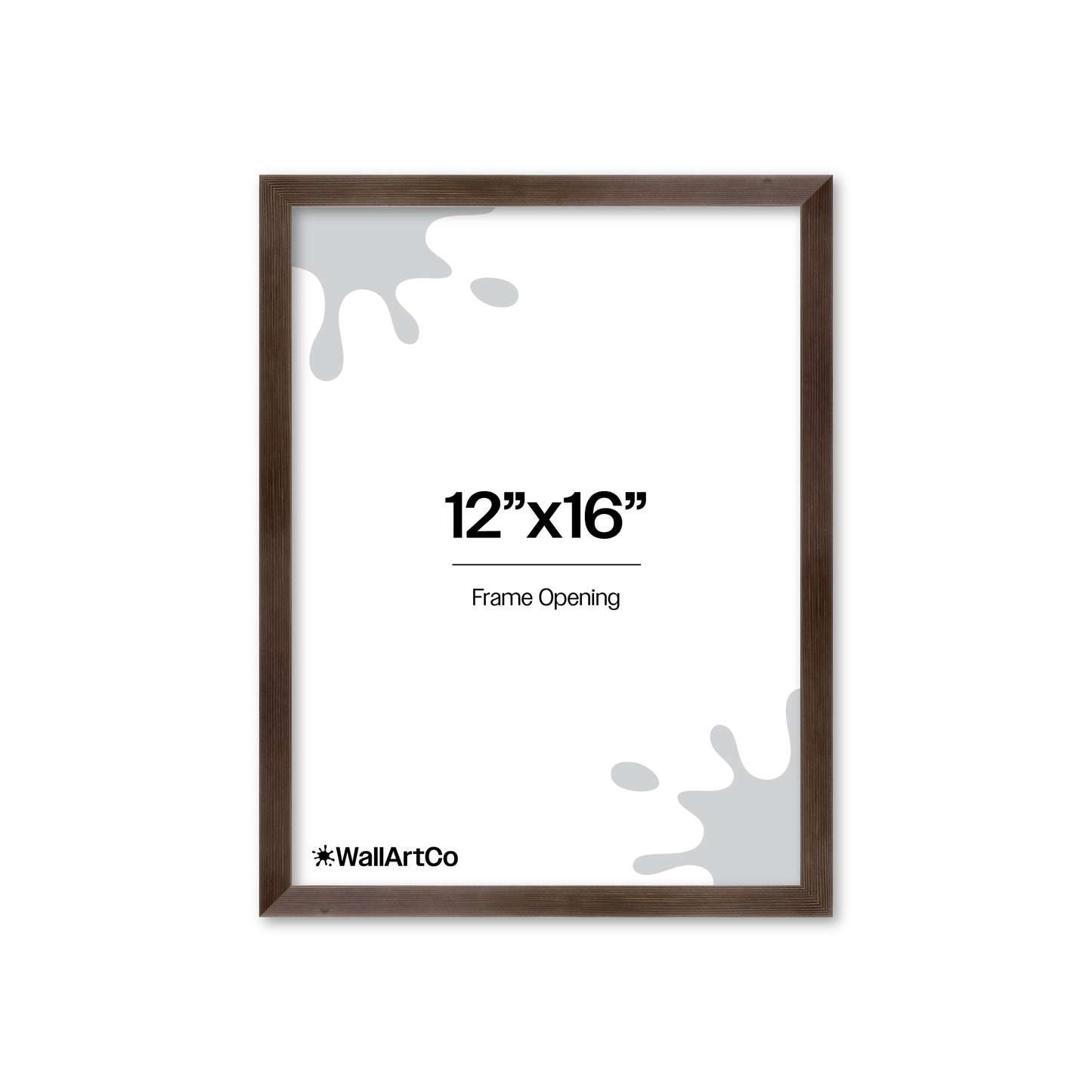 Front of picture frame