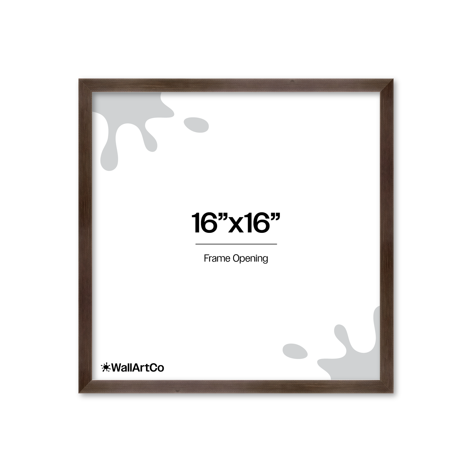 Front of picture frame