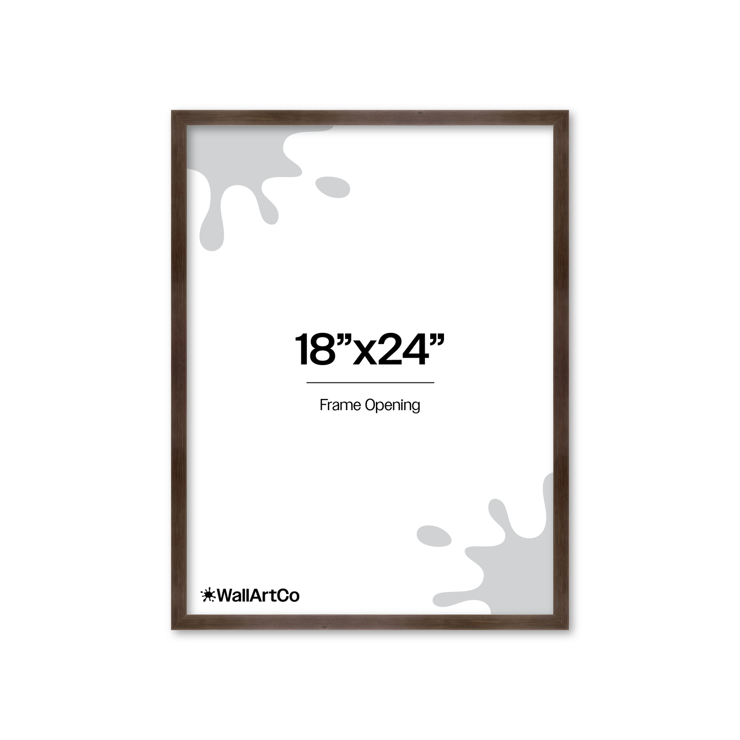 Front of picture frame