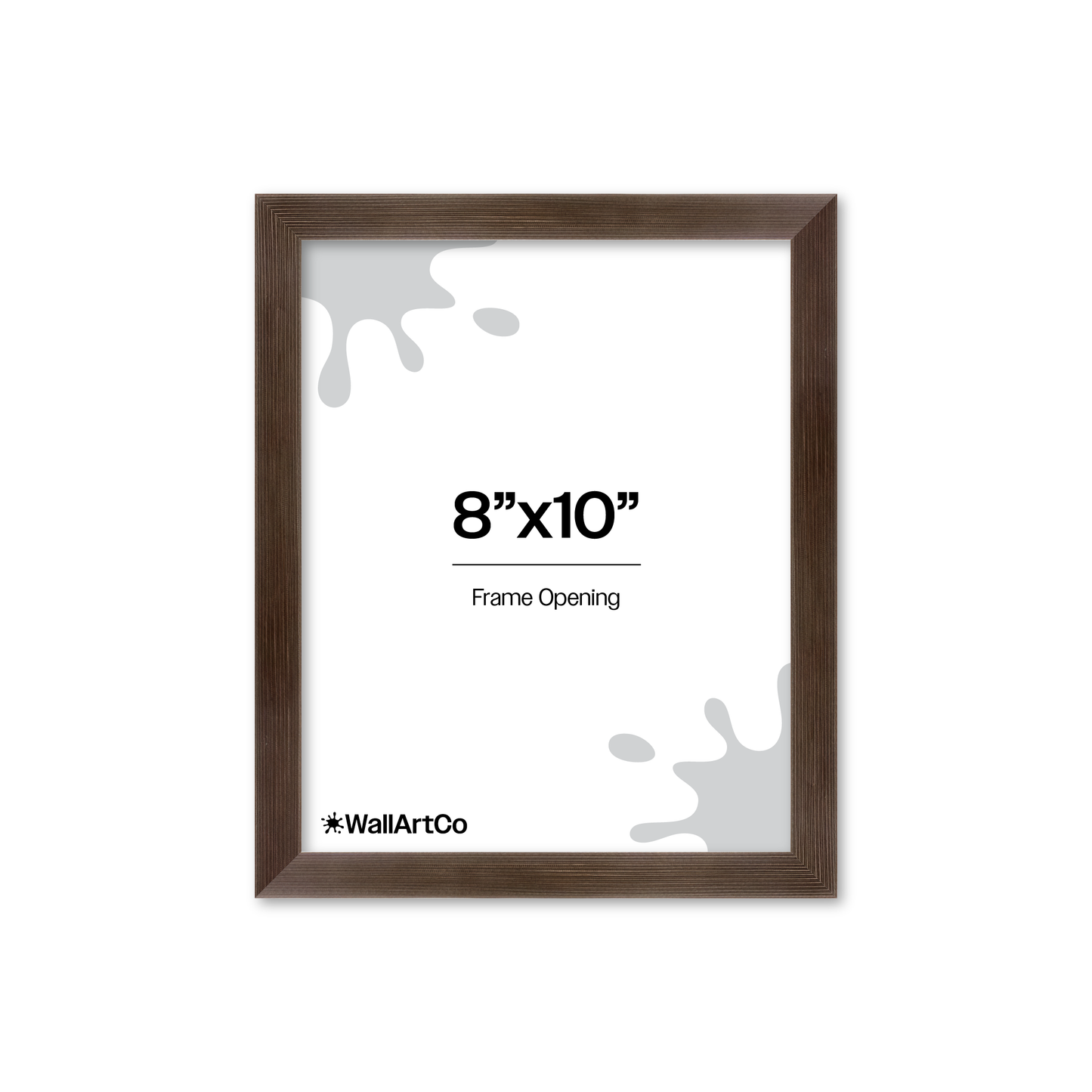Soft Charcoal Sierra Wall Frame