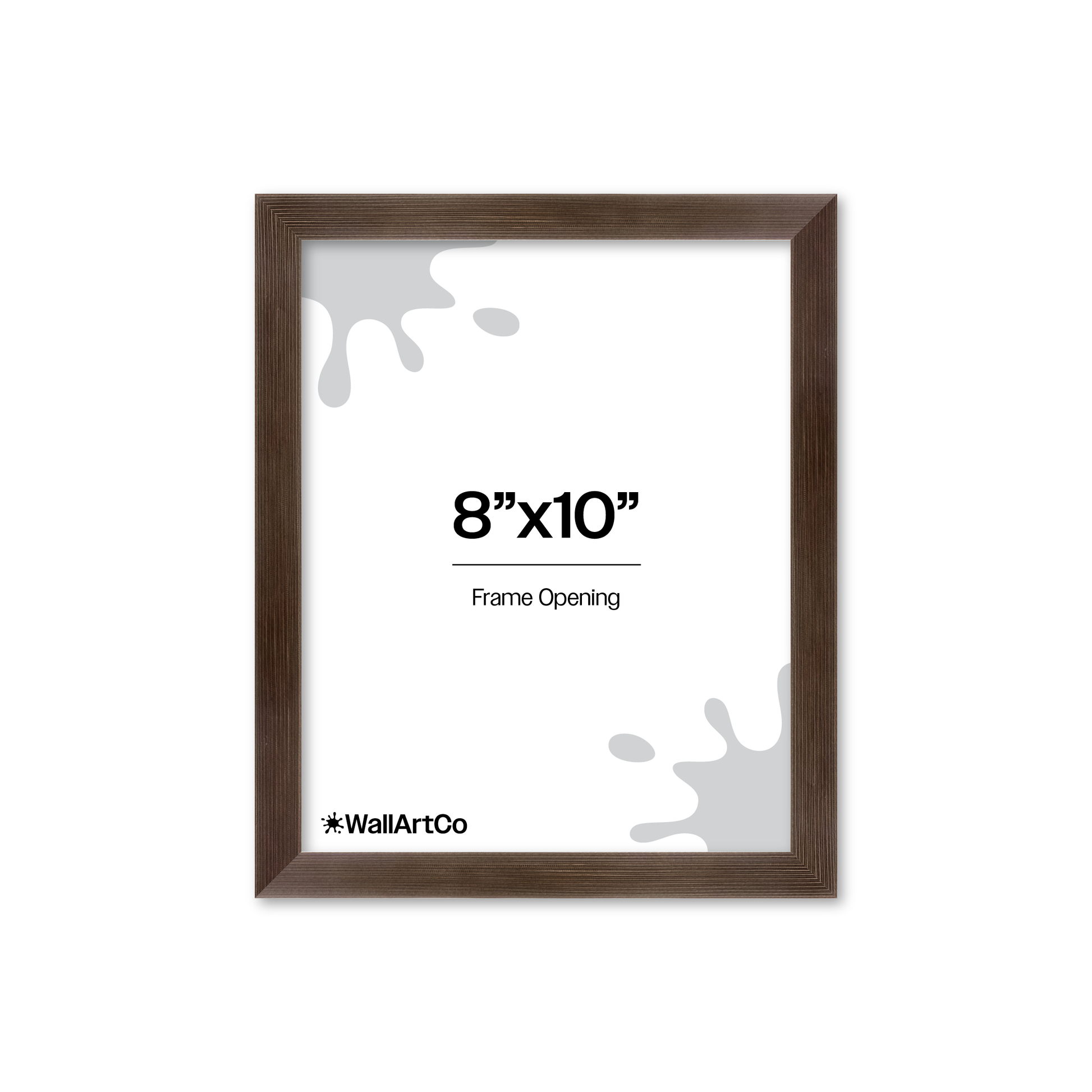 Soft Charcoal Sierra Wall Frame