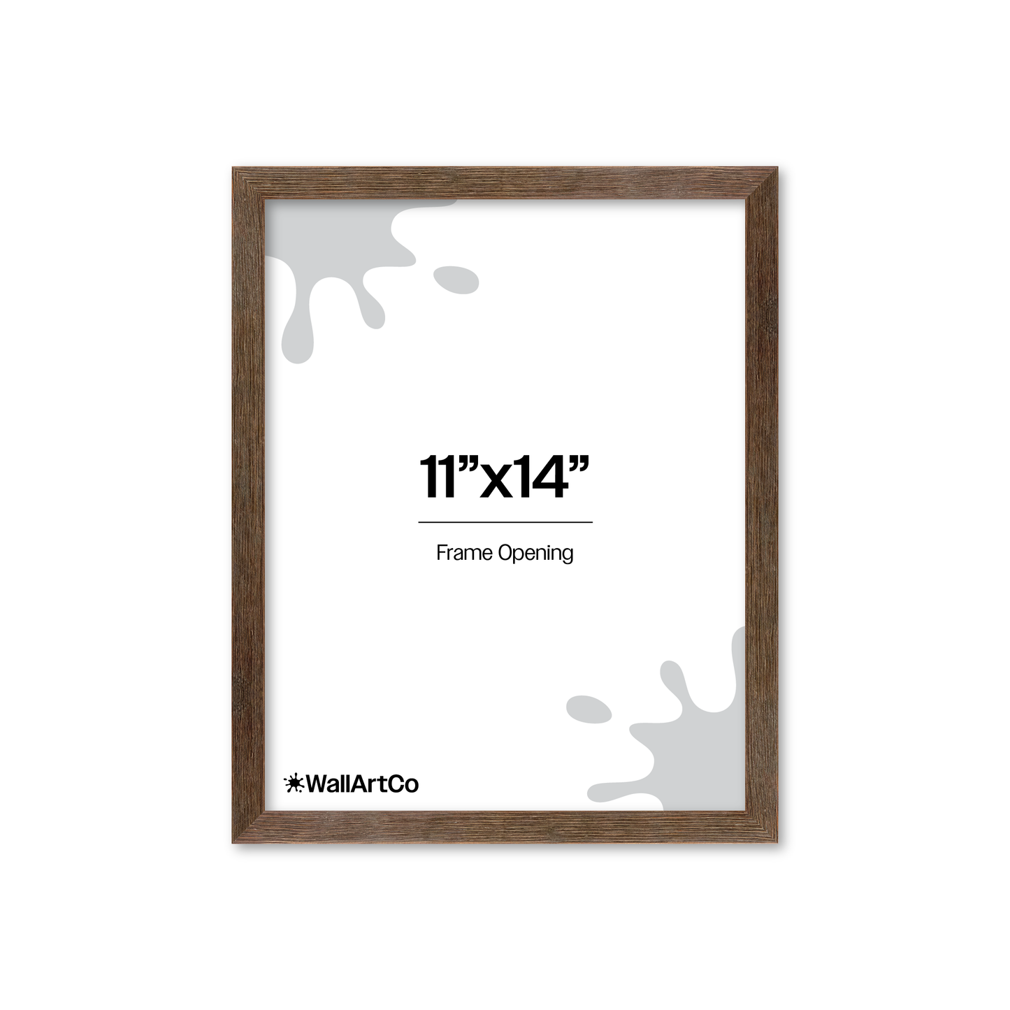 Front of picture frame