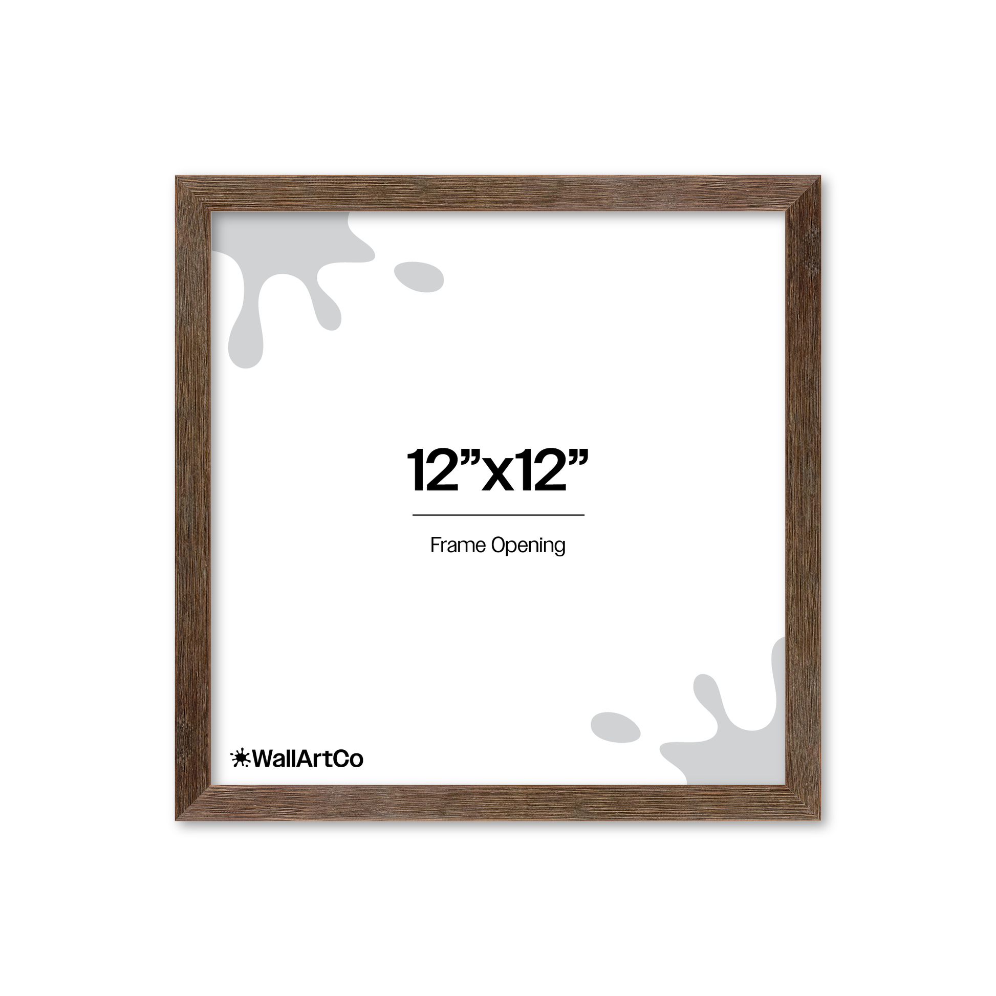 Front of picture frame