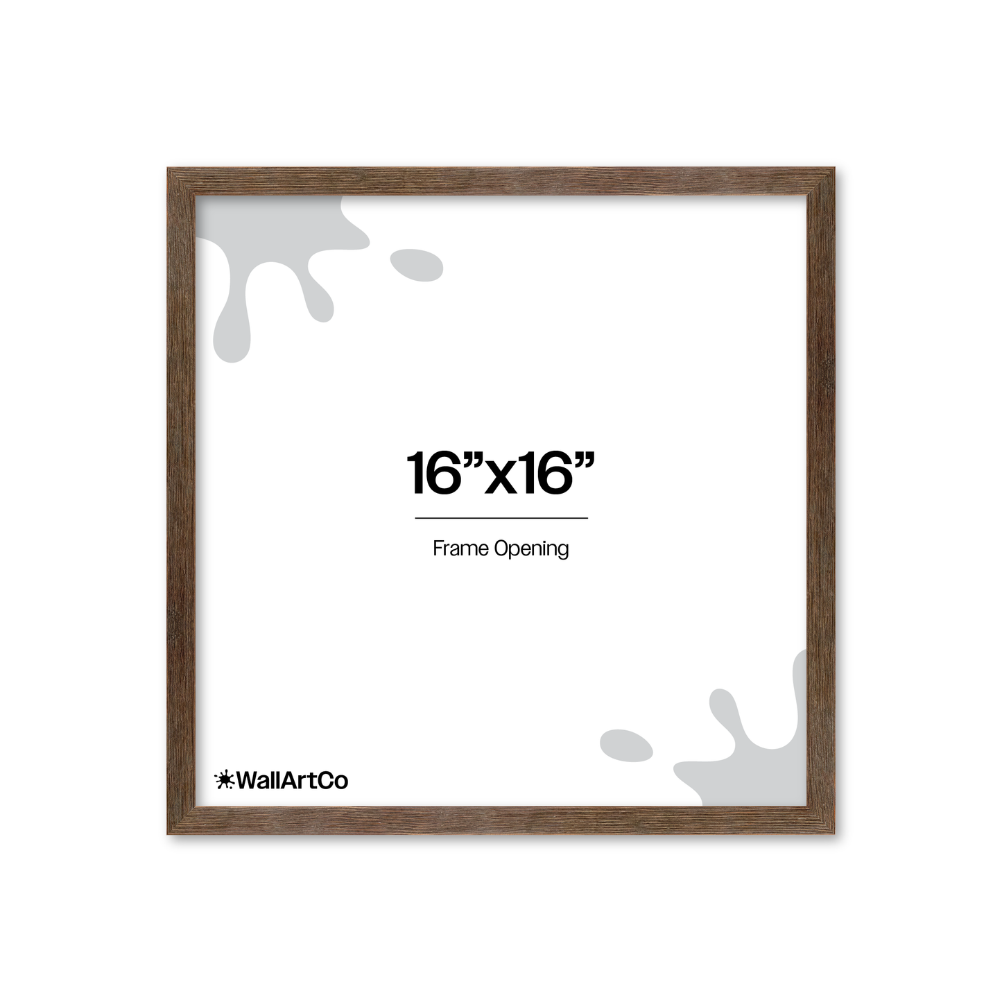 Front of picture frame