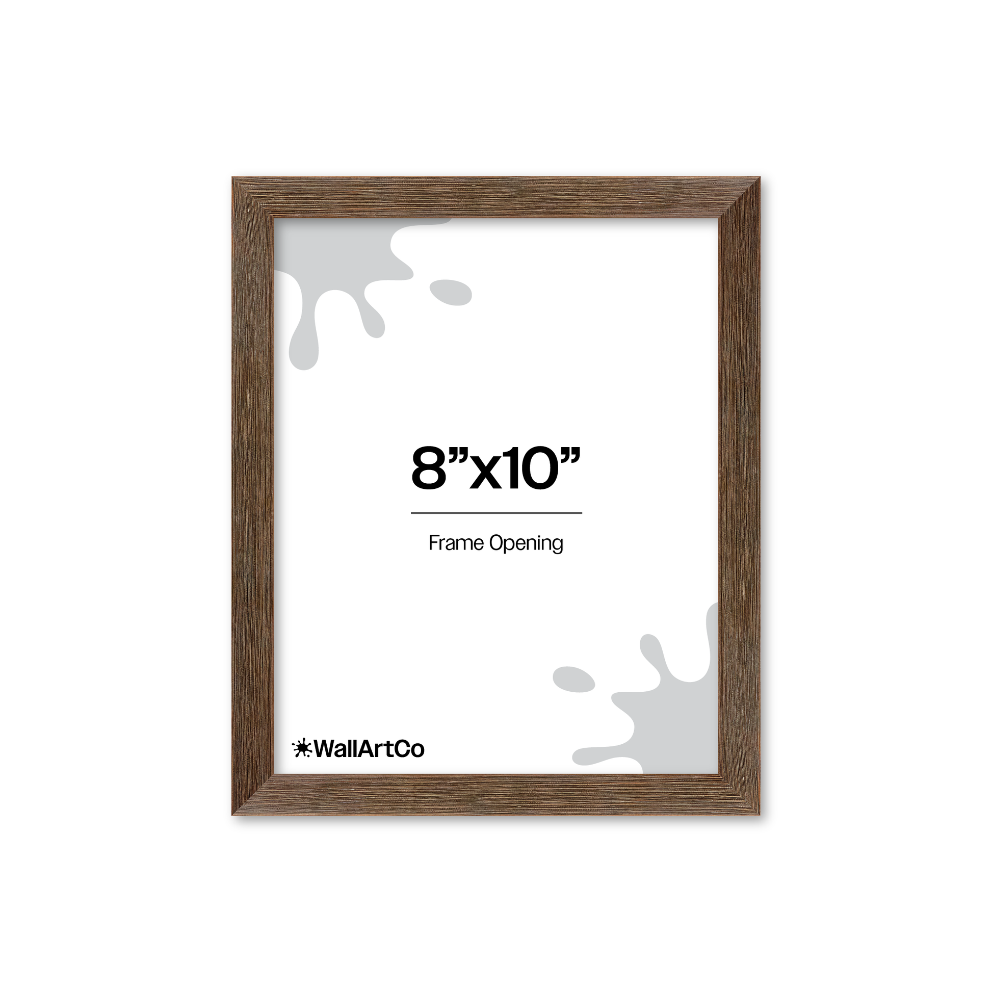 Front of picture frame