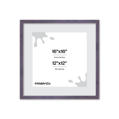The Cool Kid - Purple Picture Frame