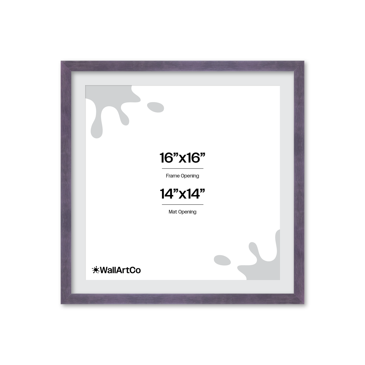 The Cool Kid - Purple Picture Frame