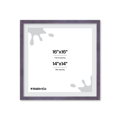 The Cool Kid - Purple Picture Frame