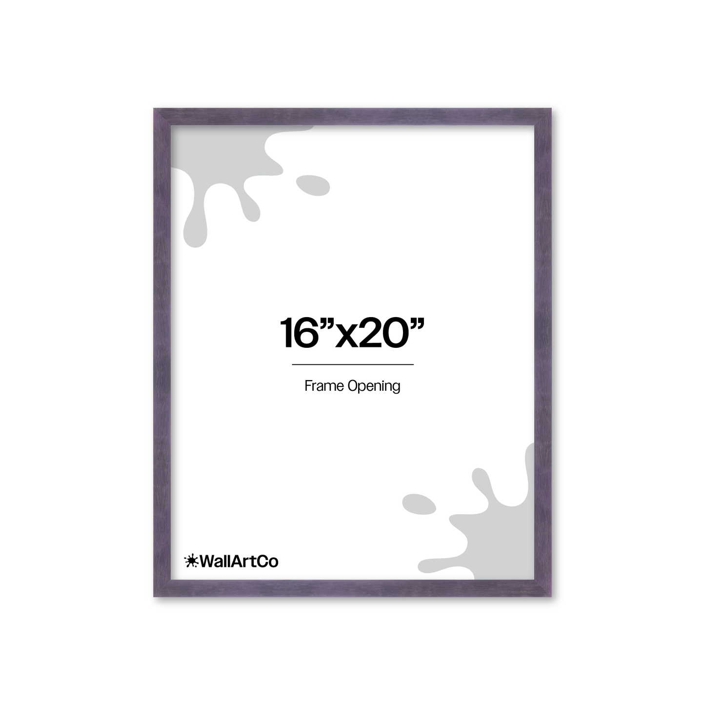 The Cool Kid - Purple Picture Frame