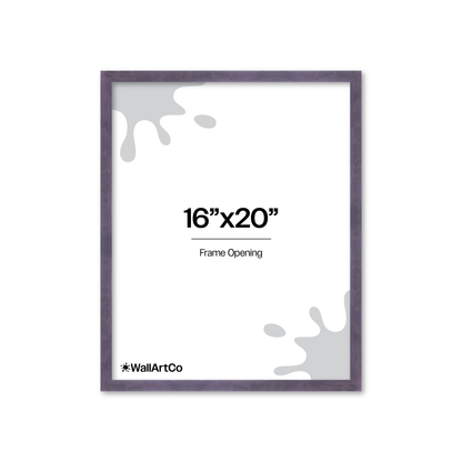 The Cool Kid - Purple Picture Frame