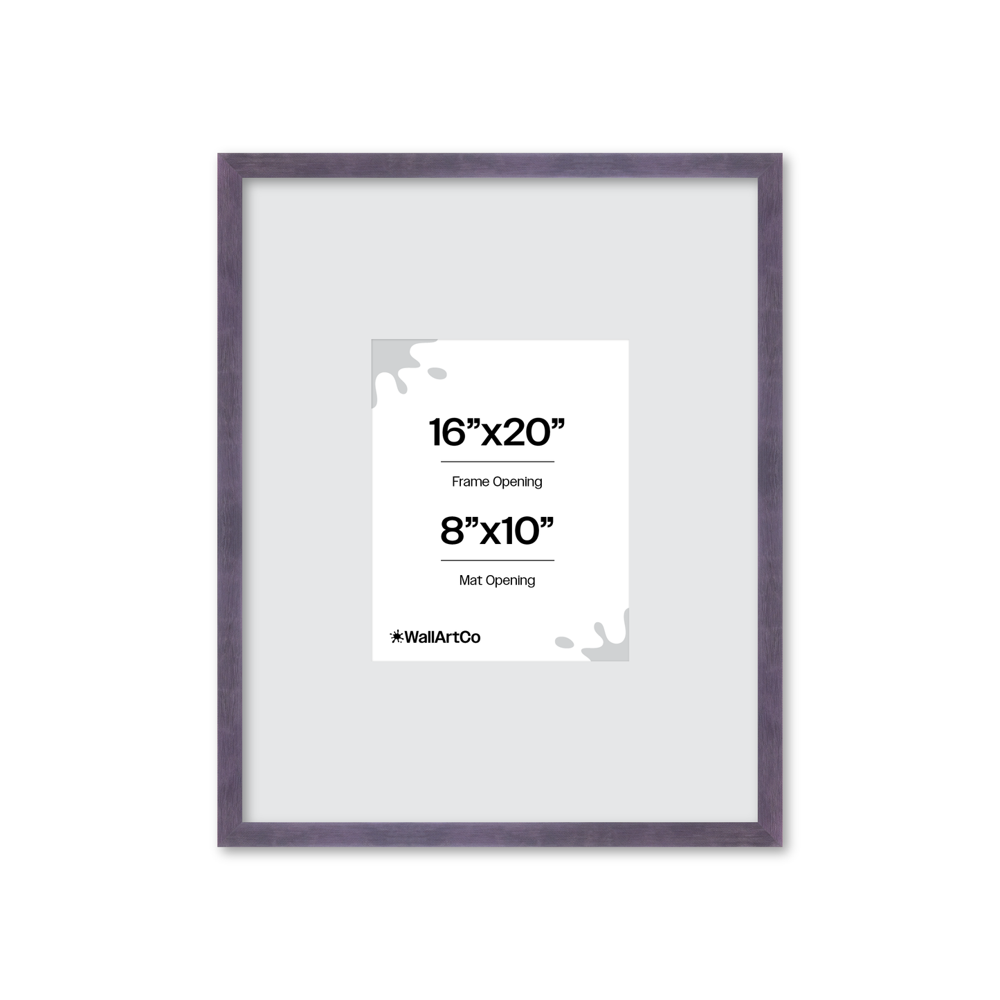 The Cool Kid - Purple Picture Frame