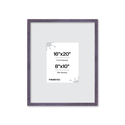 The Cool Kid - Purple Picture Frame