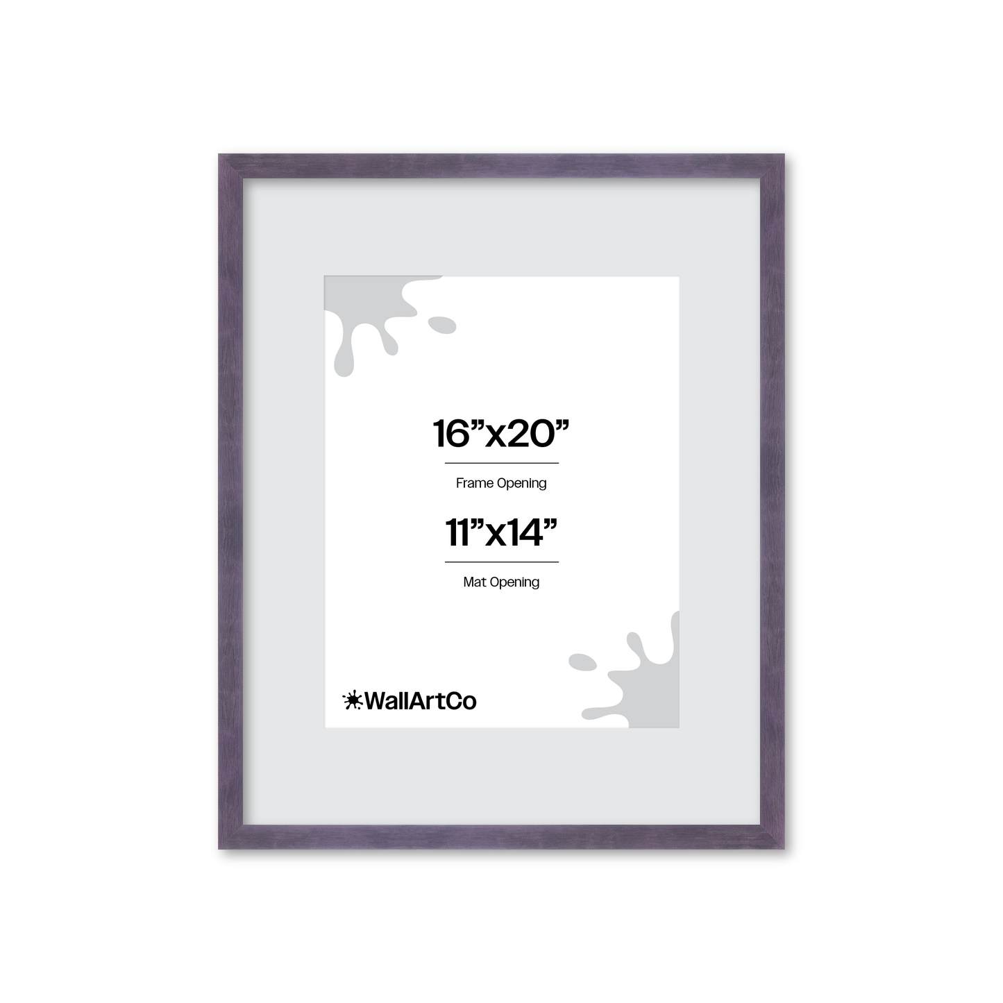 The Cool Kid - Purple Picture Frame