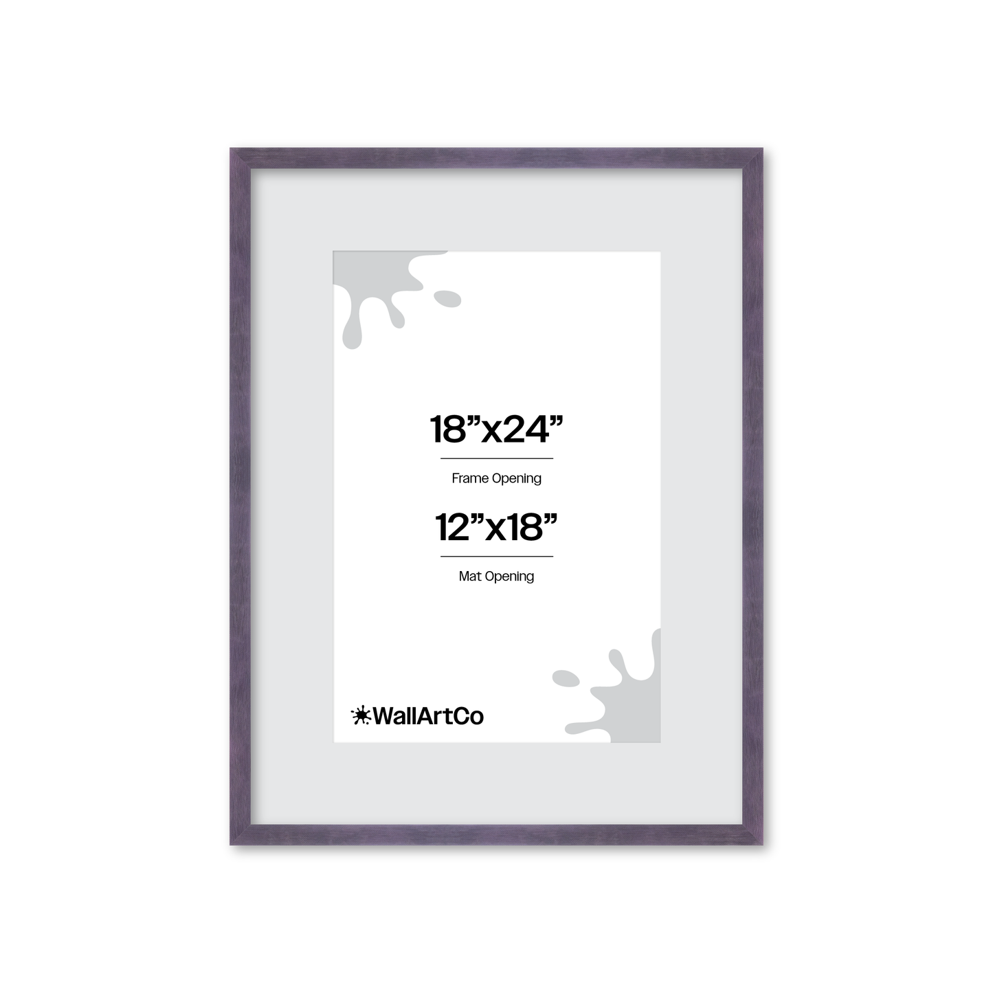 The Cool Kid - Purple Picture Frame