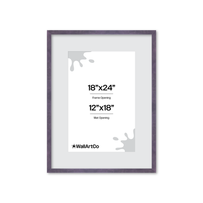 The Cool Kid - Purple Picture Frame