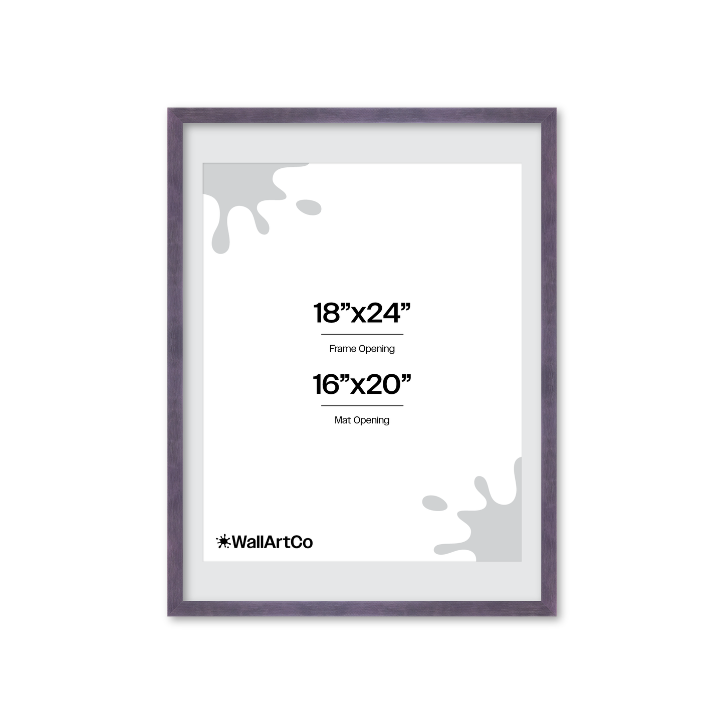 The Cool Kid - Purple Picture Frame