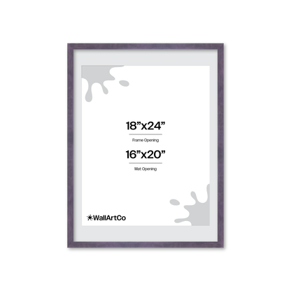 The Cool Kid - Purple Picture Frame