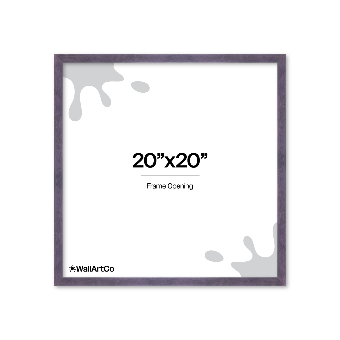 The Cool Kid - Purple Picture Frame