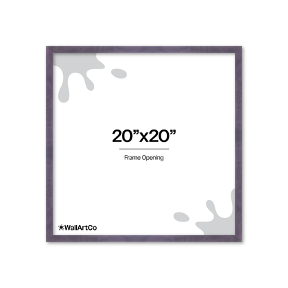 The Cool Kid - Purple Picture Frame