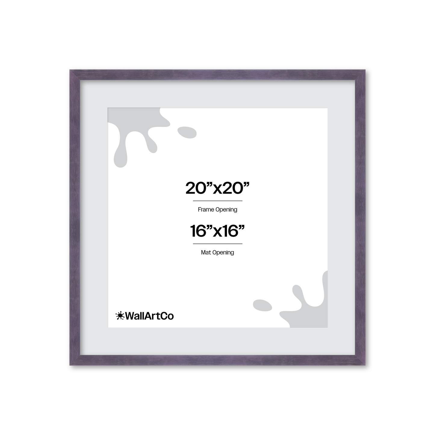 The Cool Kid - Purple Picture Frame