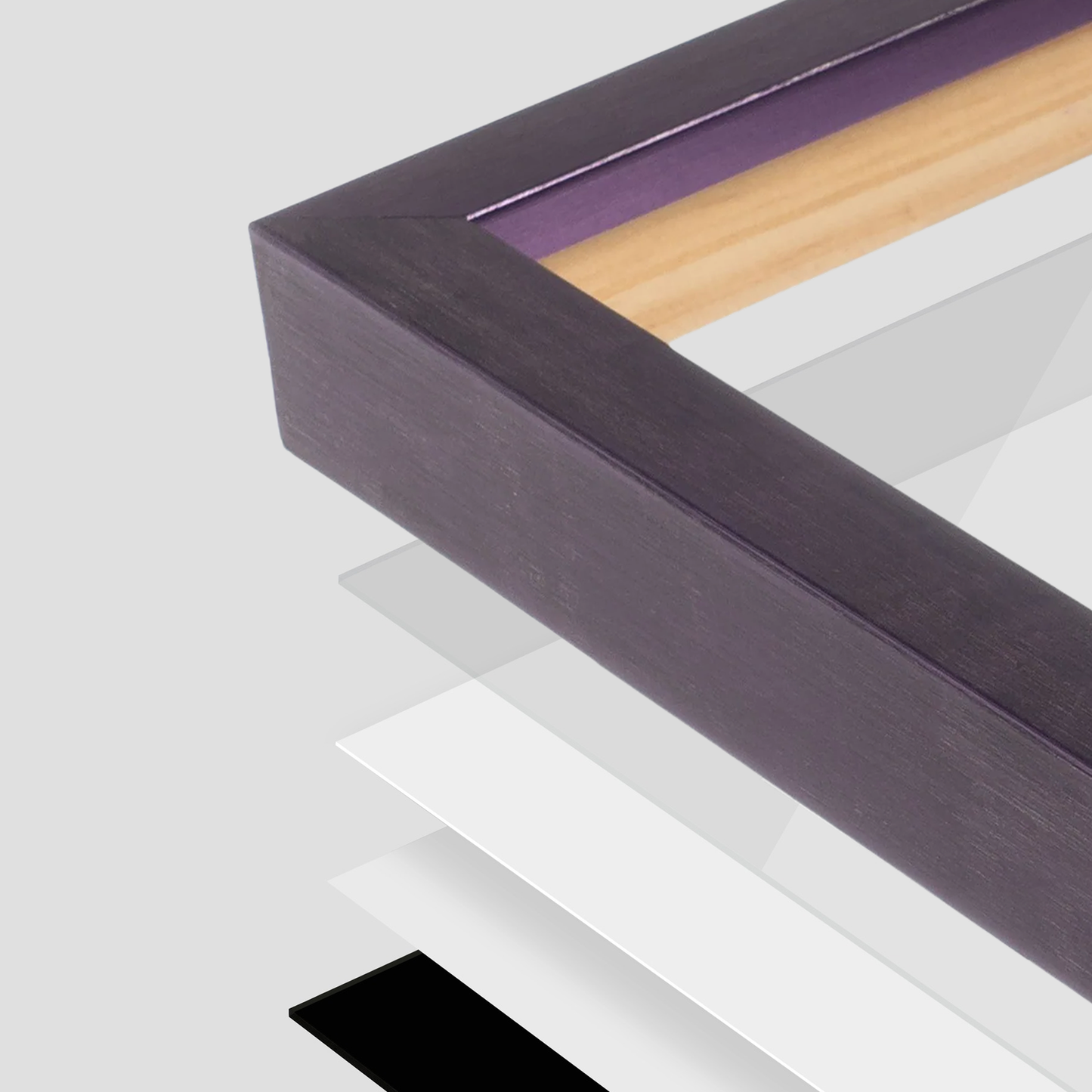 The Cool Kid - Purple Picture Frame