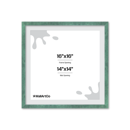 Lemon Grass Linden Wall Frame