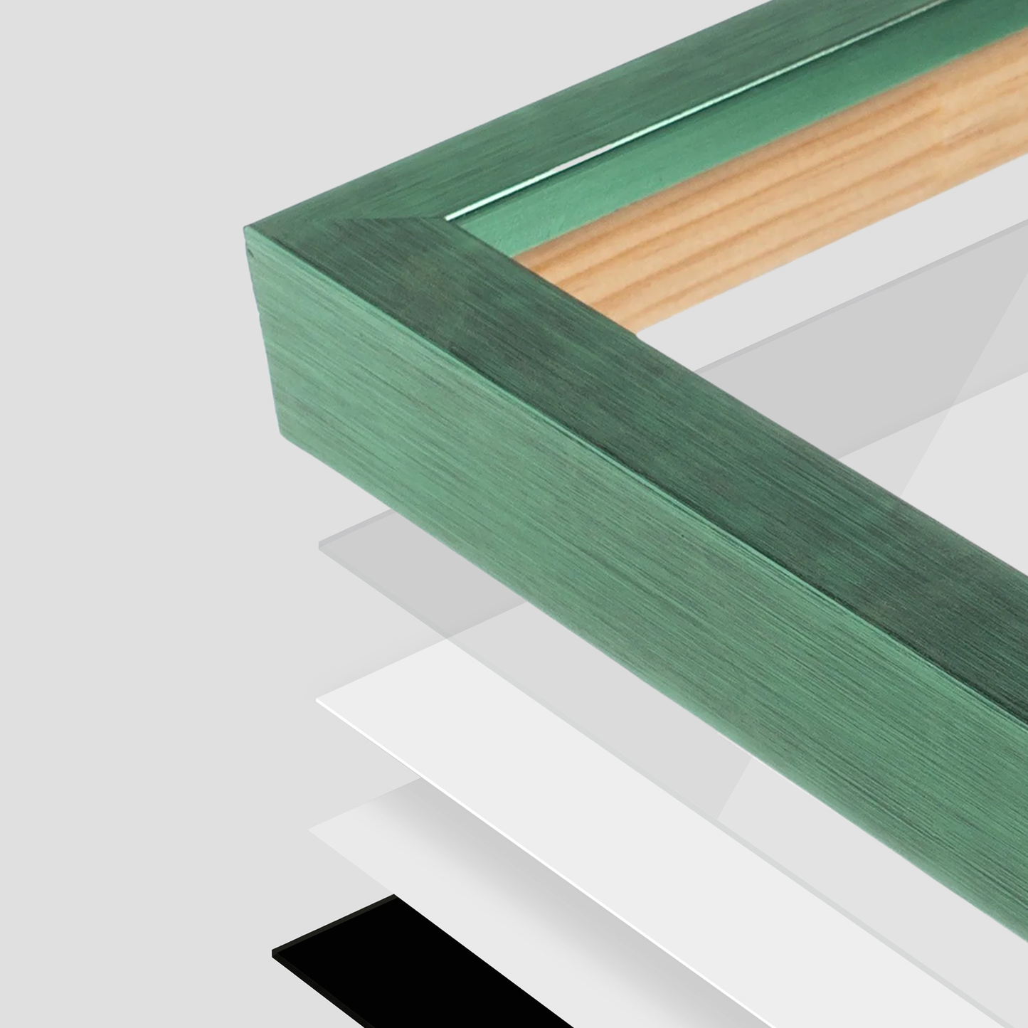 Lemon Grass Linden Wall Frame