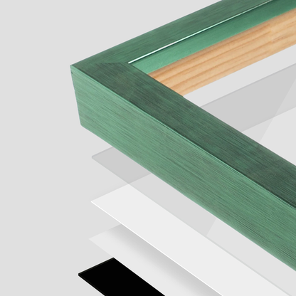 Lemon Grass Linden Wall Frame