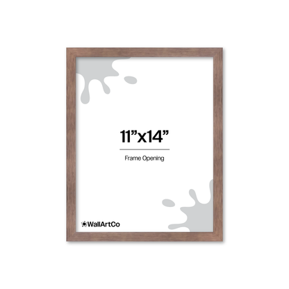 Powder Rose Linden Wall Frame
