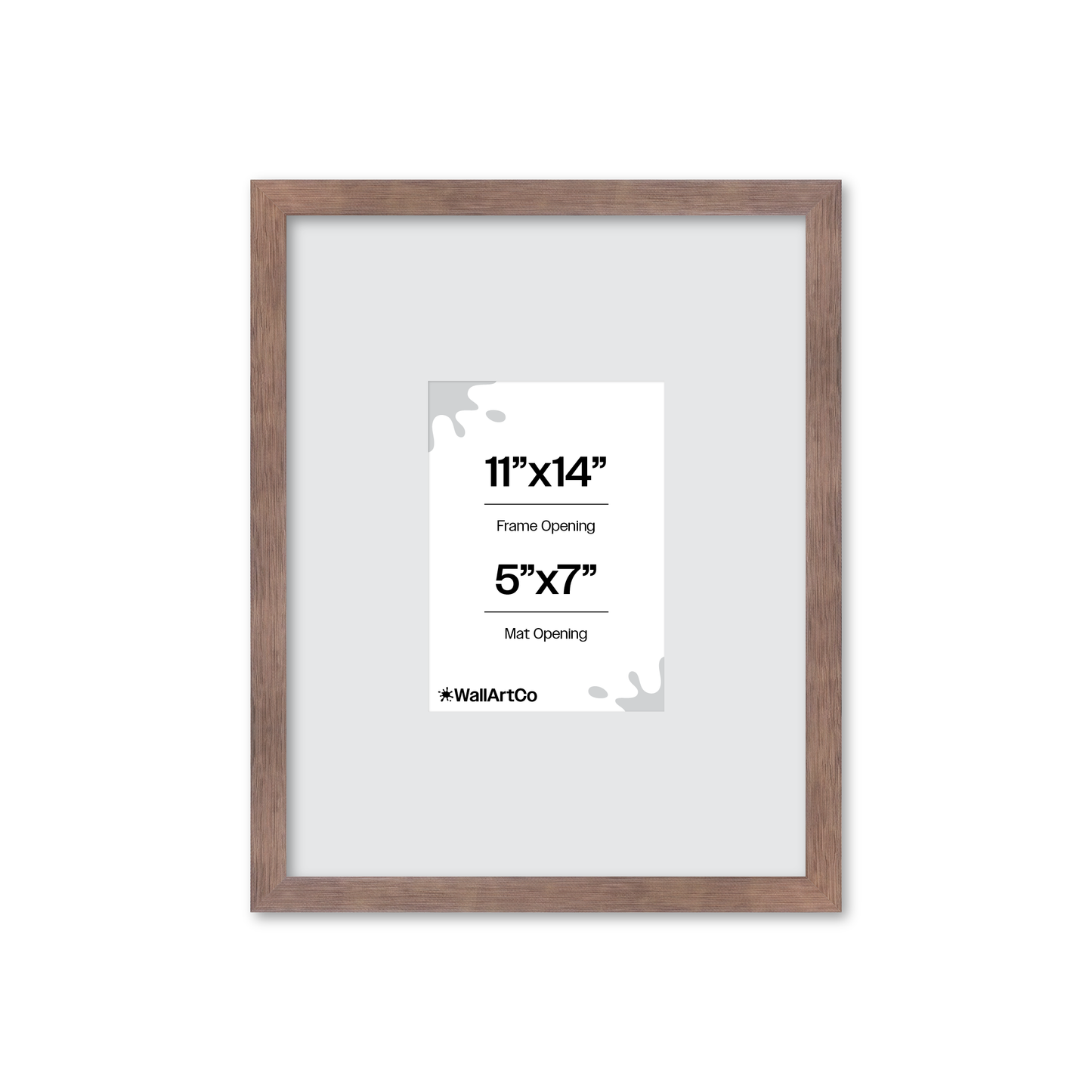 Powder Rose Linden Wall Frame