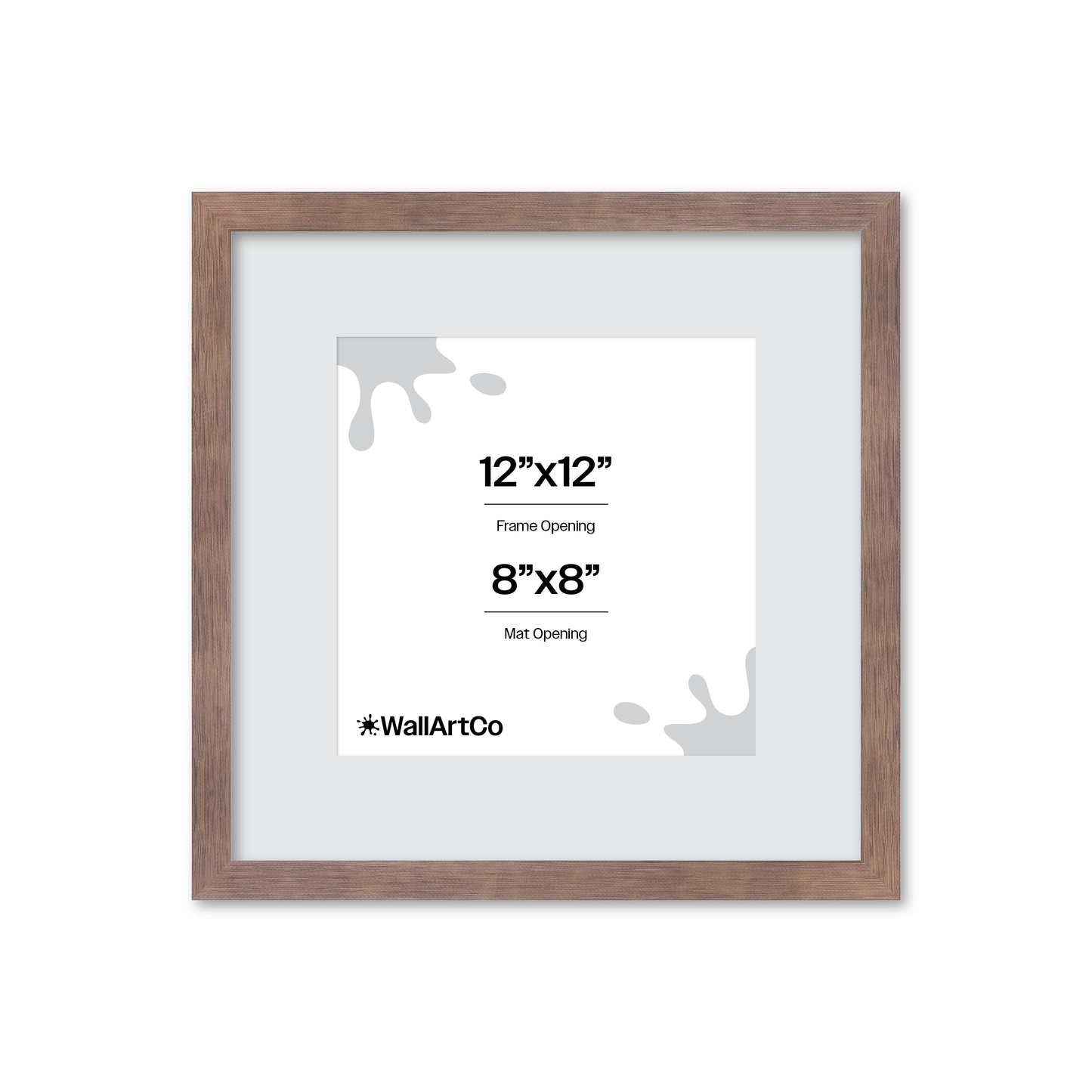 Powder Rose Linden Wall Frame