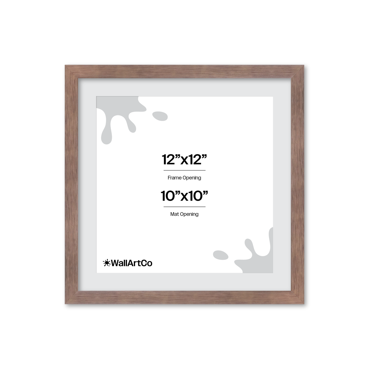 Powder Rose Linden Wall Frame