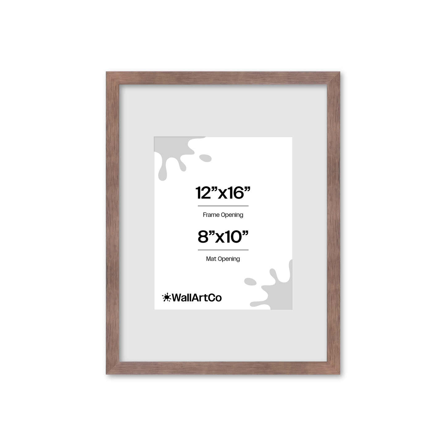 Powder Rose Linden Wall Frame