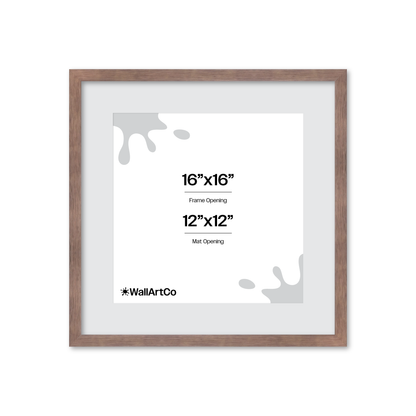 Powder Rose Linden Wall Frame