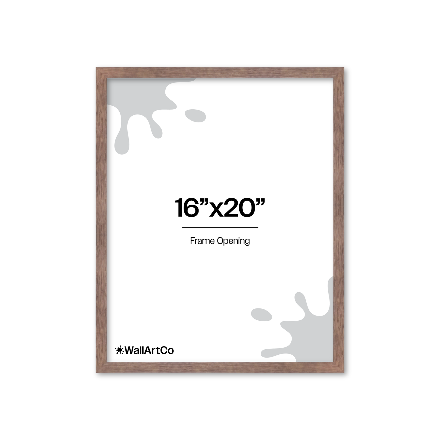 Powder Rose Linden Wall Frame