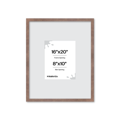 Powder Rose Linden Wall Frame