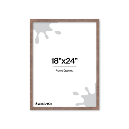 Powder Rose Linden Wall Frame
