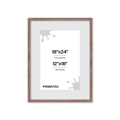 Powder Rose Linden Wall Frame