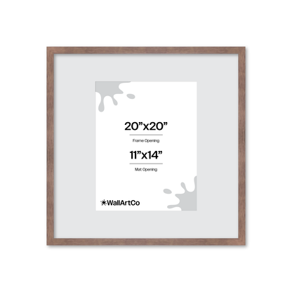 Powder Rose Linden Wall Frame