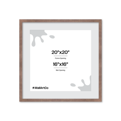 Powder Rose Linden Wall Frame
