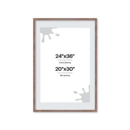 Powder Rose Linden Wall Frame