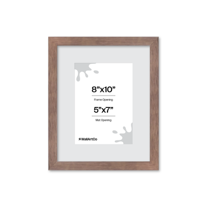 Powder Rose Linden Wall Frame