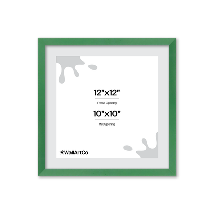 The Attention Grabber Green Picture Frame