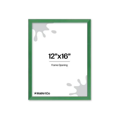 The Attention Grabber Green Picture Frame