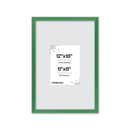 The Attention Grabber Green Picture Frame