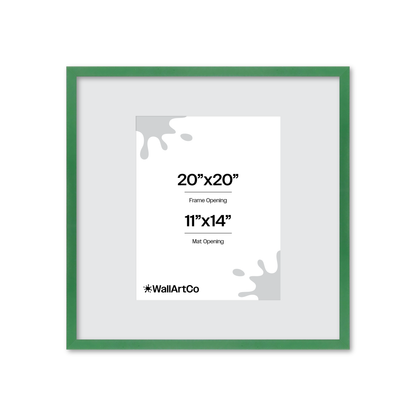 The Attention Grabber Green Picture Frame