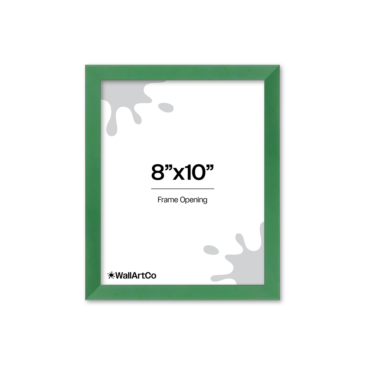 The Attention Grabber Green Picture Frame