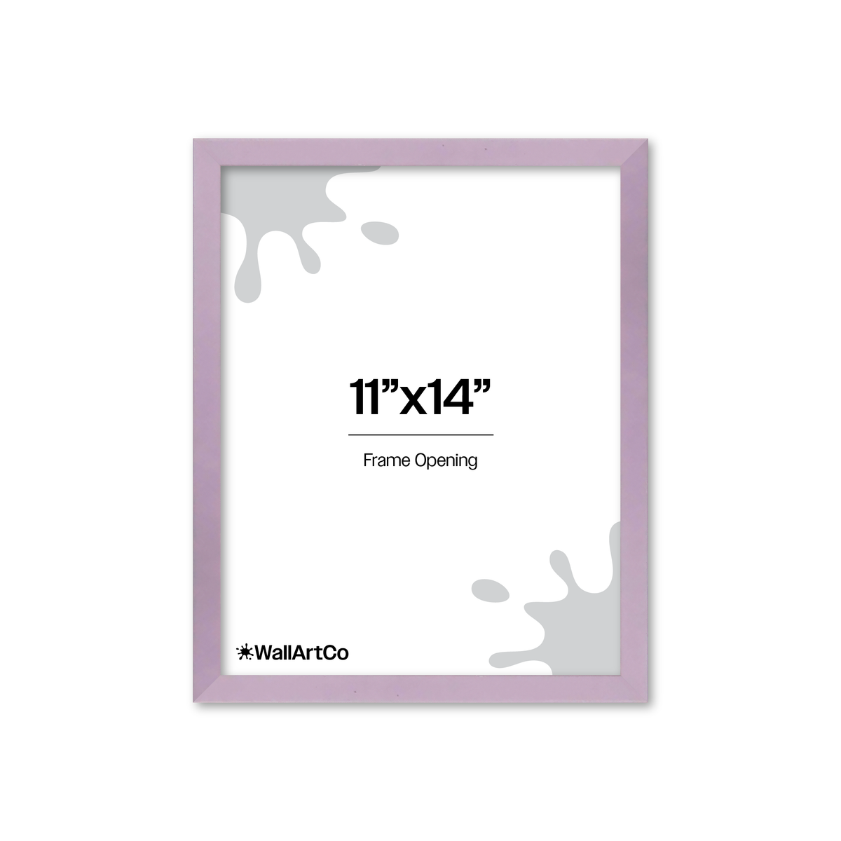 The Attention Grabber Purple Picture Frame
