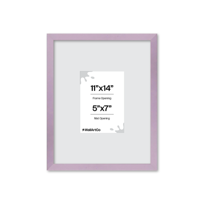 The Attention Grabber Purple Picture Frame