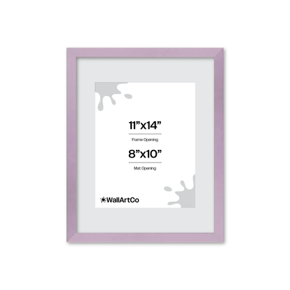 The Attention Grabber Purple Picture Frame